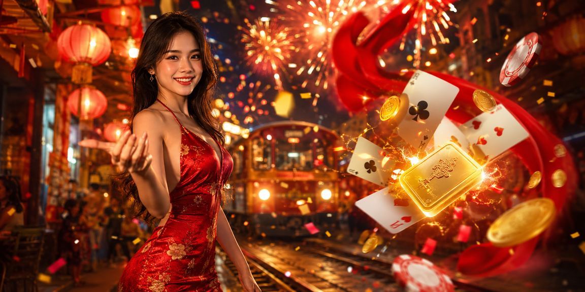 Chợ đêm Hà Nội với người chơi thử vận may card game và slot jackpot trên thiết bị di động